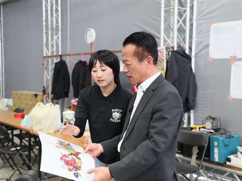 旅日作家下町貴族。（圖／嘉義縣政府提供）