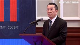 「國家安全不能等！支持國防採購特別條例」記者會，國防部長顧立雄說明。（圖／翻攝畫面）