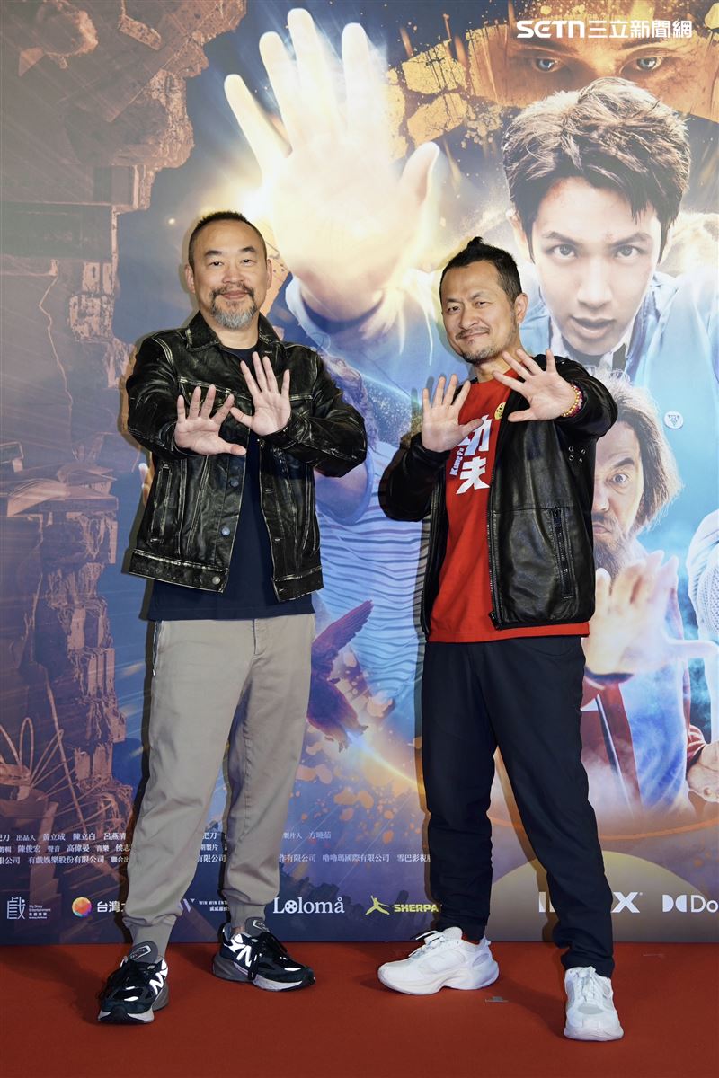 黃立成（左）投資九把刀電影《功夫》。（圖／記者趙于瑩攝影）