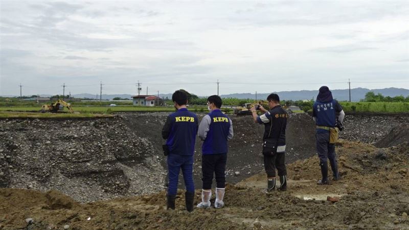 「美濃大峽谷」一案偵結，檢方起訴人數高達106人。（圖／橋檢提供）