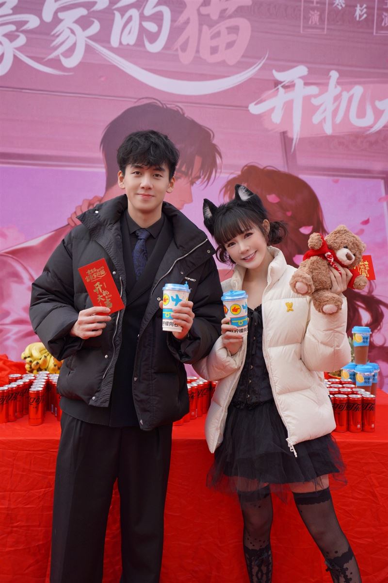 葛兆恩與吳心緹合作《重生後我成了富豪家的貓》傳出緋聞。（圖／東西文娛提供）