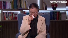 田秋堇接受《話時代人物》節目主持人鄭弘儀專訪，還原林宅血案難過落淚（圖／翻攝畫面）