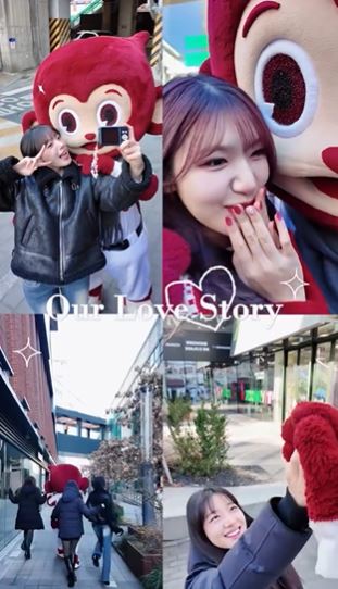 樂天三本柱河智媛、廉世彬、禹洙漢確定續約。（圖／翻攝自IG @rakutengirls）