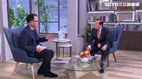話時代人物主持人鄭弘儀專訪謝長廷。（圖／翻攝畫面）