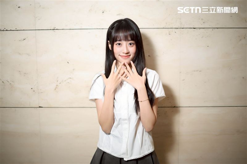陳品瑄開心表示戲劇讓她找回自己。（圖／記者鄭孟晃攝影）