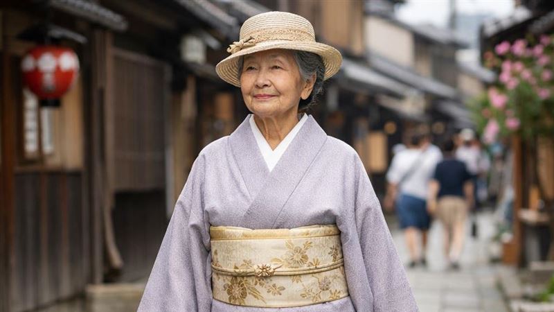91歲日本阿嬤爆紅，她靠4招凍齡養生，每天規律運動、步行6000步，飲食方面只吃八分飽，並保持好奇心，體力與記憶力勝過同齡人。（示意圖／AI製圖）
