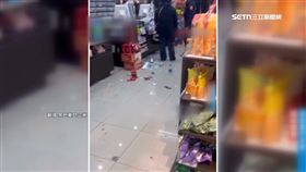 44歲男醉鬧超商　拿茶葉蛋狂砸女顧客受傷