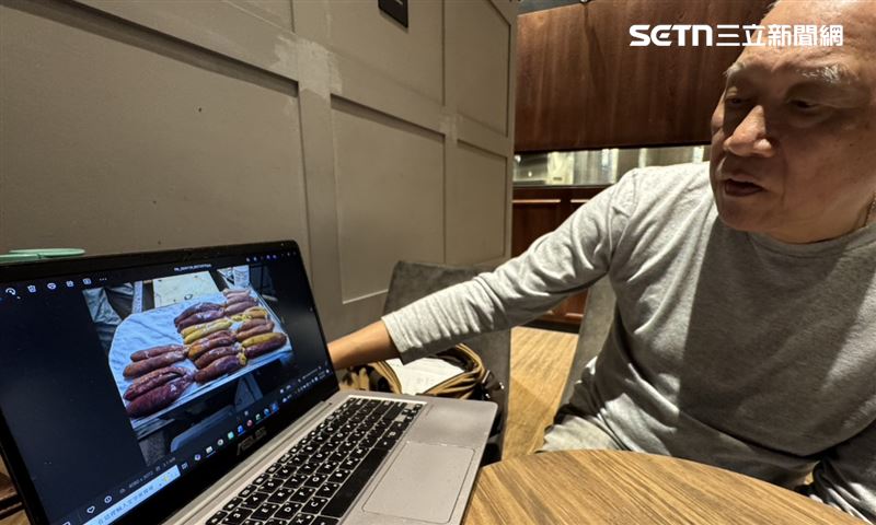 台灣野生捕撈的烏魚子顏色不均，責任漁業指標創辦人徐承堉說明捕撈方式不同。（圖／記者王乙徹攝影）