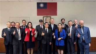 海巡署接見中北歐國會議員　深化臺歐交流