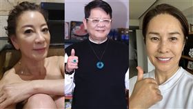 楊繡惠曾自爆15歲將「第一次」獻給鄭進一，沒想到對方卻劈腿高金素梅，讓她一度拒絕與其同台。（圖／翻攝自楊繡惠臉書、資料照、高金素梅臉書）