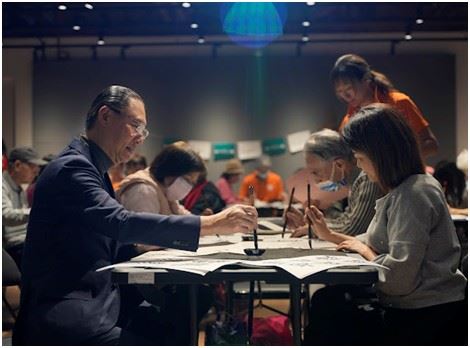 「喘息學院｣與臺灣文學館打造開春活動。（圖／合庫人壽提供）