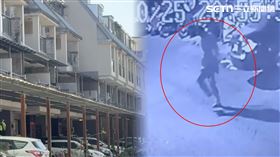 高雄鳳山,計程車,金飾,竊案,豪宅,住戶,斷腿,社區（圖／翻攝畫面）