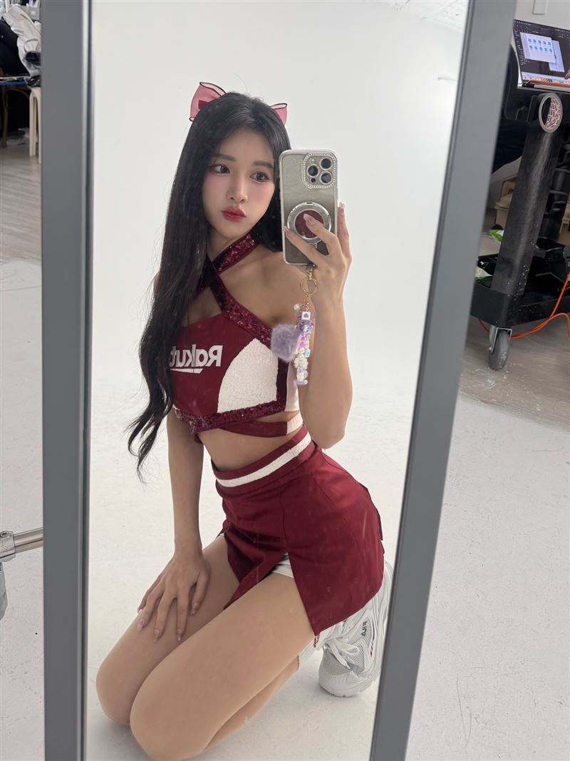 過年假期是林岱縈卸下啦啦隊應援服的絕對放鬆時刻。（圖／翻攝自IG @daiying0）