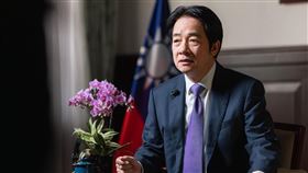 總統賴清德接受《法新社》專訪（圖／總統府提供） 