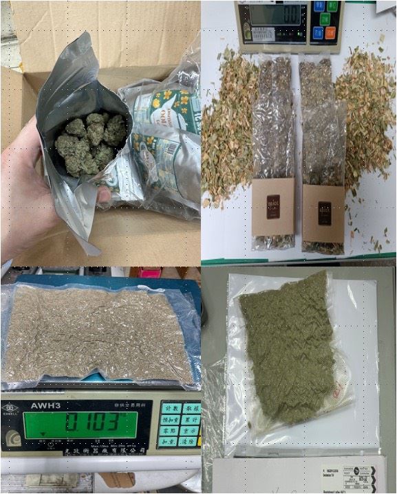 保三總隊今年迄今累計出勤警力達5287人次，共查獲各類毒品約7200公克。（圖／翻攝畫面）