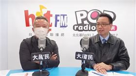 美國國會眾議院以395:2壓倒性數票通過《保護台灣法案》，淡江大學國際事務與戰略研究所教授兼所長李大中認為，這顯示美國國會對中國的負面觀感，但最終是否執行的關鍵仍是川普。（圖／POP RADIO提供） 