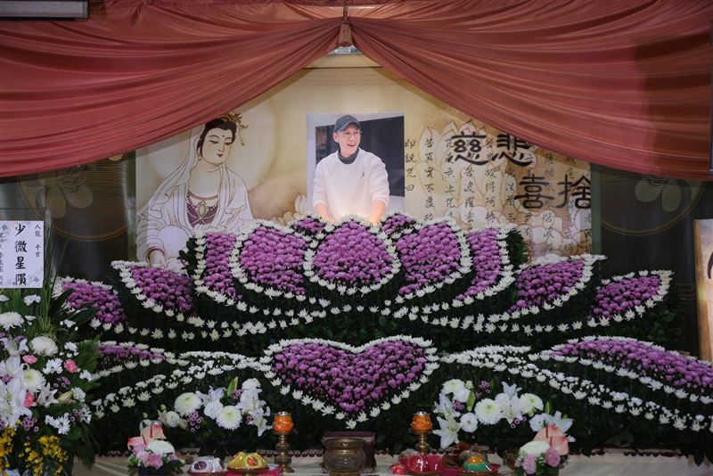 馬如龍大兒子黃人龍告別式。（圖／記者鄭孟晃攝影）