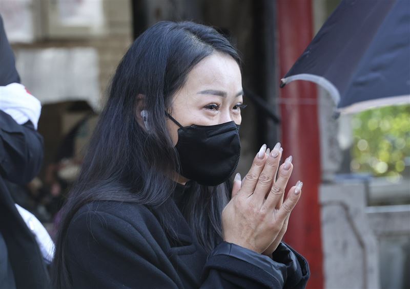 馬如龍四女兒黃詠淇。（圖／記者鄭孟晃攝影）