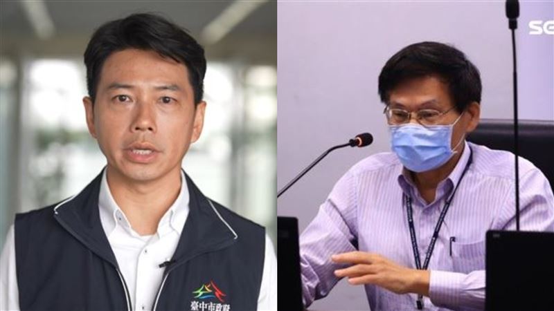 葉昭甫涉嫌包庇張應當性騷與職場霸凌行徑，兩人皆被監察院彈劾。（組合圖／圖左台中市府提供、圖右為資料照）