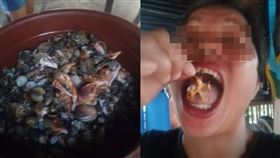 網紅吃「1螃蟹」　抽搐2天死了。（圖／翻攝自艾蜜特臉書）