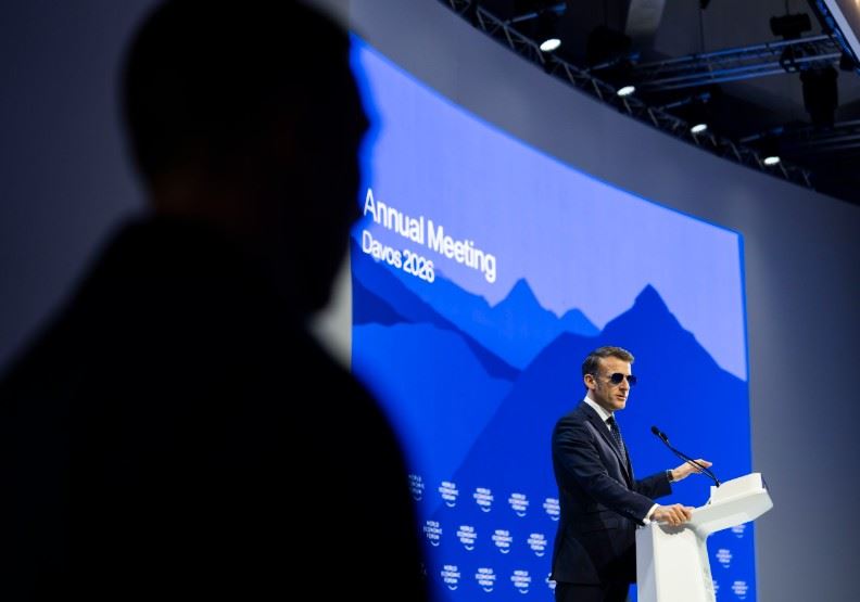 法國總統馬克宏。Flickr by World Economic Forum。（圖／遠見雜誌提供）