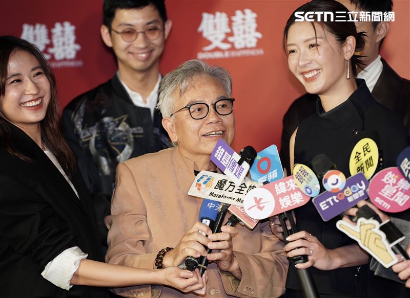 田啟文來台宣傳《雙囍》，也在台過年。（圖／記者趙于瑩攝影）