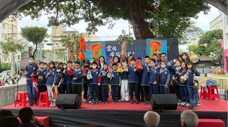 開展活動。（圖／翻攝自雲林布袋戲館粉絲專頁）