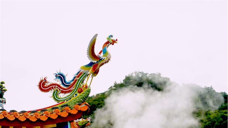 鄭盛宏藝師作品。（圖／翻攝自知本溫泉忠義堂粉絲專頁）