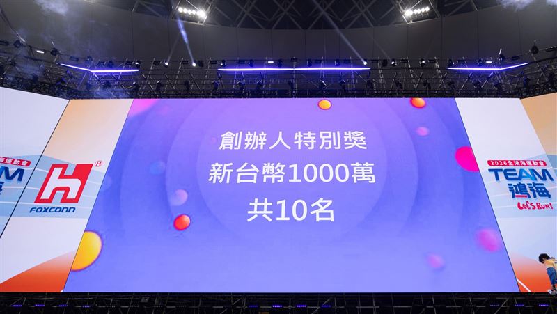 新／鴻海尾牙撒破億　豪送10組千萬特別獎