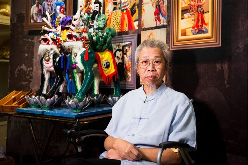 蔡爾容藝師（圖／翻攝自雲林縣政府文化觀光處粉絲專頁）