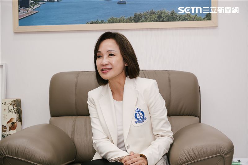 國民黨高雄市長參選人柯志恩。（圖／記者楊士誼攝影）