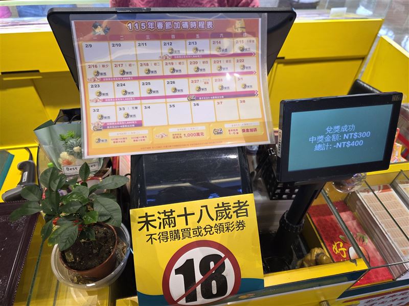 台中市去年抱走高達31.18億元頭獎獎金,被彩迷封為全台最旺「億萬聖地」。(圖/記者李宜樺攝影)