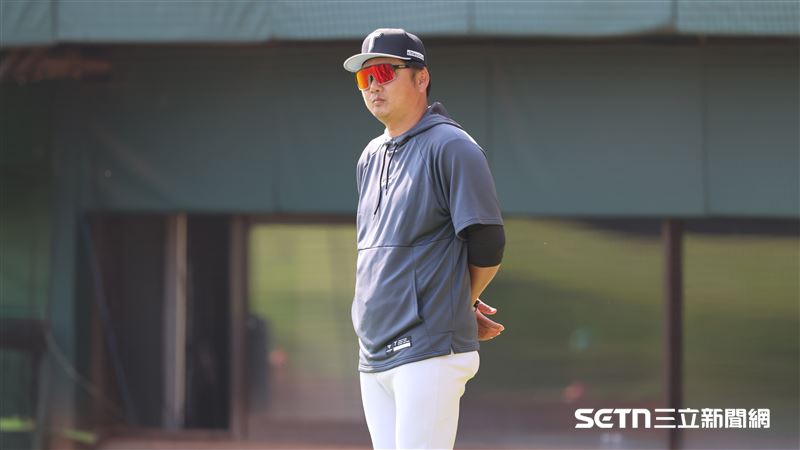 WBC台灣隊總教練曾豪駒。（圖／記者劉彥池攝影）