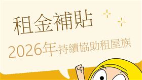 300億元中央擴大租金補貼受理至115年12月31日止（圖／內政部提供） 