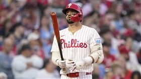 費城人釋出外野手卡斯提亞諾斯（Nick Castellanos）。（圖／美聯社／達志影像）