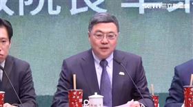 卓榮泰呼籲一起支持談判結果，並期盼立院儘速審議通過，「我們共同完成最後一哩路」，國家不能錯失任何一個可以提升國家競爭力，又可以跟國際友盟深化合作的機會。（圖／翻攝畫面）