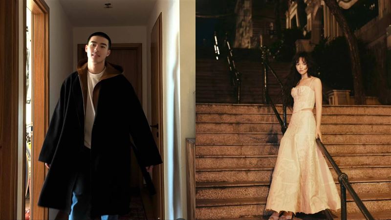 陳昊森、蘭西雅上個月被拍到約會。（組合圖／翻攝自IG、微博）