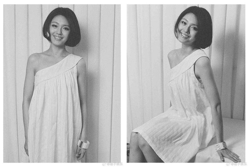 一組拍攝於2007年在上海拍攝的未公開膠片寫真曝光,主角是已故藝人大S(徐熙媛)。(圖/翻攝自微博)