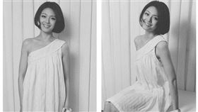 一組拍攝於2007年在上海拍攝的未公開膠片寫真曝光，主角是已故藝人大S（徐熙媛）。（圖／翻攝自微博）