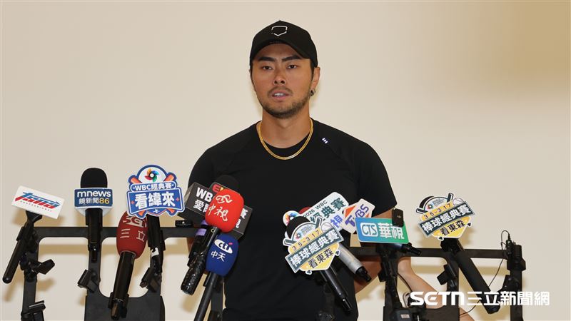 WBC台灣隊捕手林家正。（圖／記者劉彥池攝影）