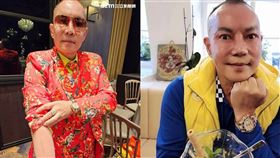 胡漢龑曾被電梯鐵板從上空飛落下來削傷了顏面，額頭鼻子嘴巴嚴重撕裂傷至今都還有疤痕。（圖／翻攝自啟德機械起重工程-股公司臉書、胡漢龑提供）