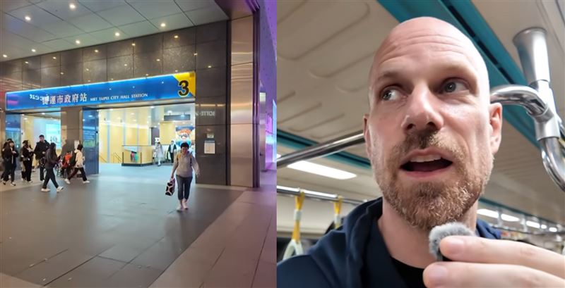 加拿大創作歌手分享搭乘台北捷運的體驗影片。（翻攝自youtube／Jeff Bryant）