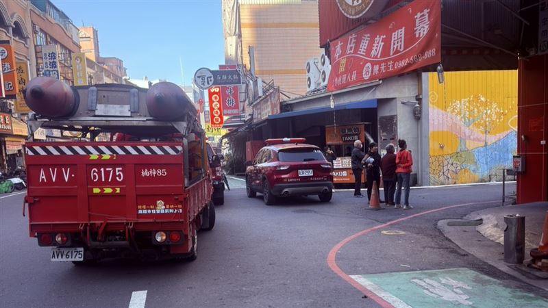警消獲報緊急前往協助。（圖／翻攝畫面）