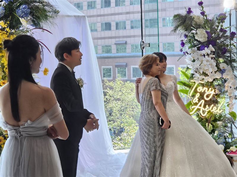 孫協志跟夏宇童現身彩排。（圖／記者蔡維歆攝影）