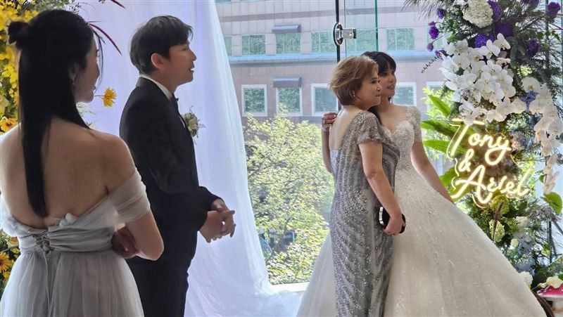 獨/直擊大婚現場 孫協志夏宇童甜蜜彩排