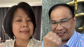 王義川（右）認為李貞秀（左）的個性、態度很囂張。（組合圖／翻攝自李貞秀、王義川臉書）