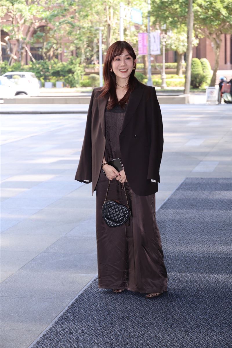 王宇婕被問到禮金。（圖／記者鄭孟晃攝影）