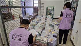 新北市點交違規加熱菸。（圖／衛生局提供） 