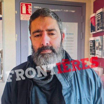 僅出獄1個多月！前科犯巴赫里再持刀闖凱旋門襲警，遭連開數槍斃命。（圖／翻攝自X）