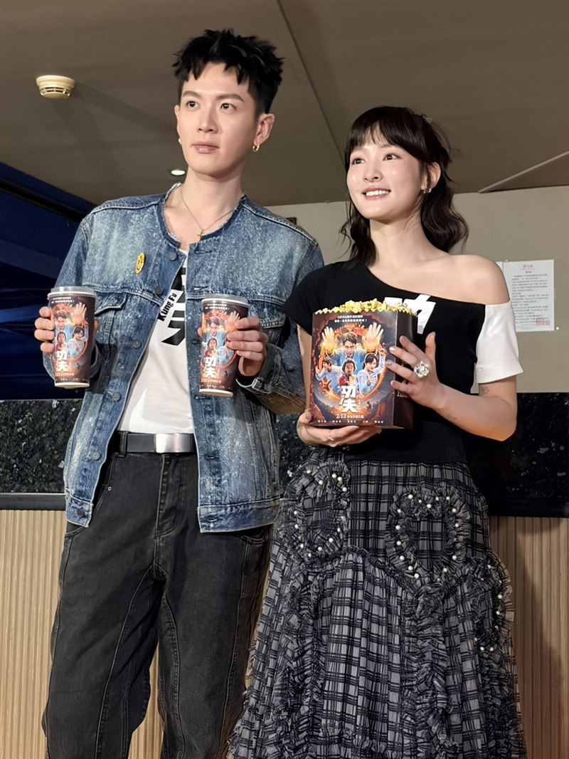 柯震東、王淨擔任一日店長。（圖／記者林汝珊攝影）